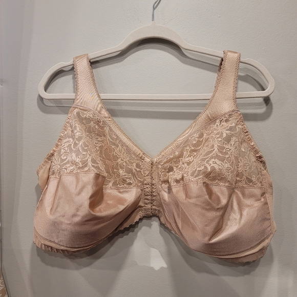 Glamorise MagicLift Front-Closure Support Bra - Sz 54C US/UK - Picture 2 of 7